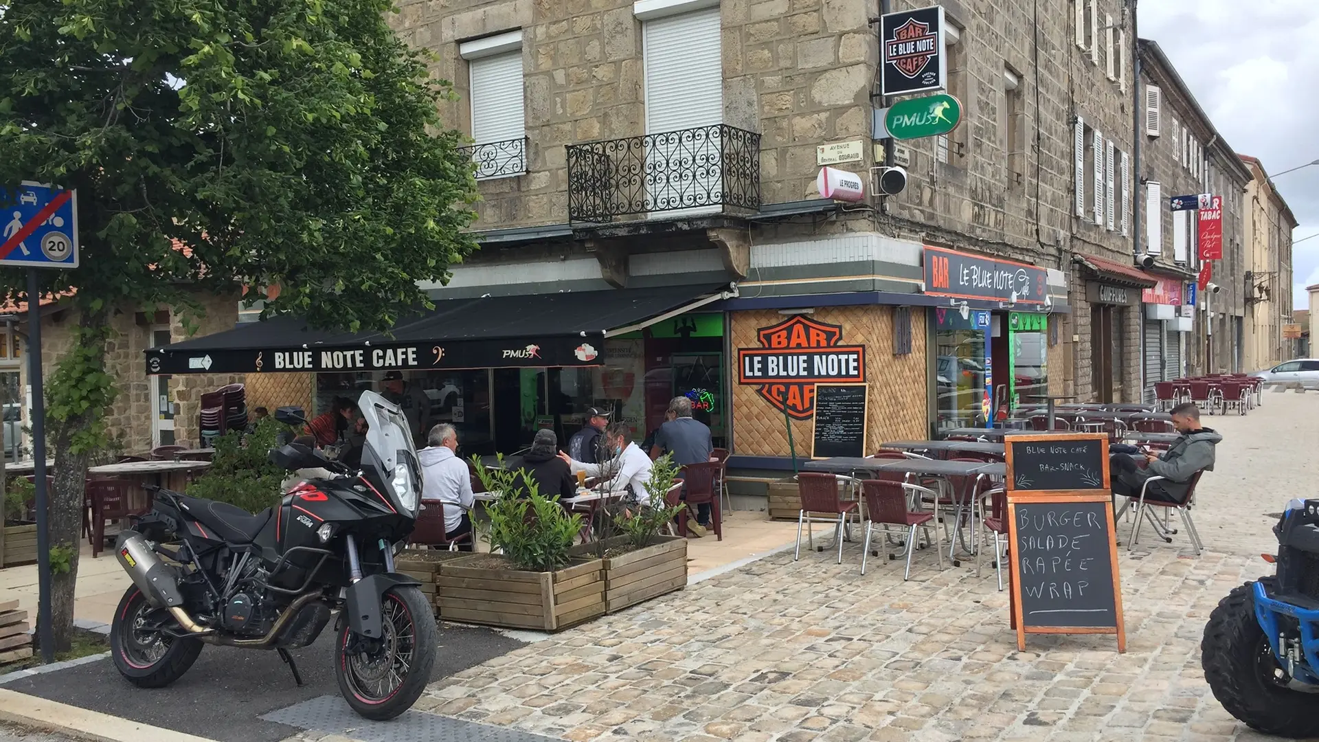 blue note café