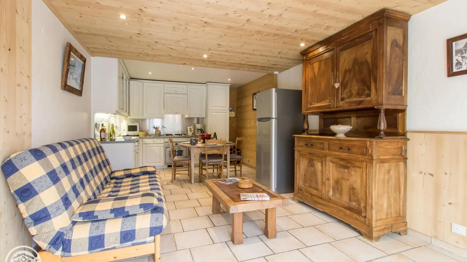 Un pièce de vie lumineuse