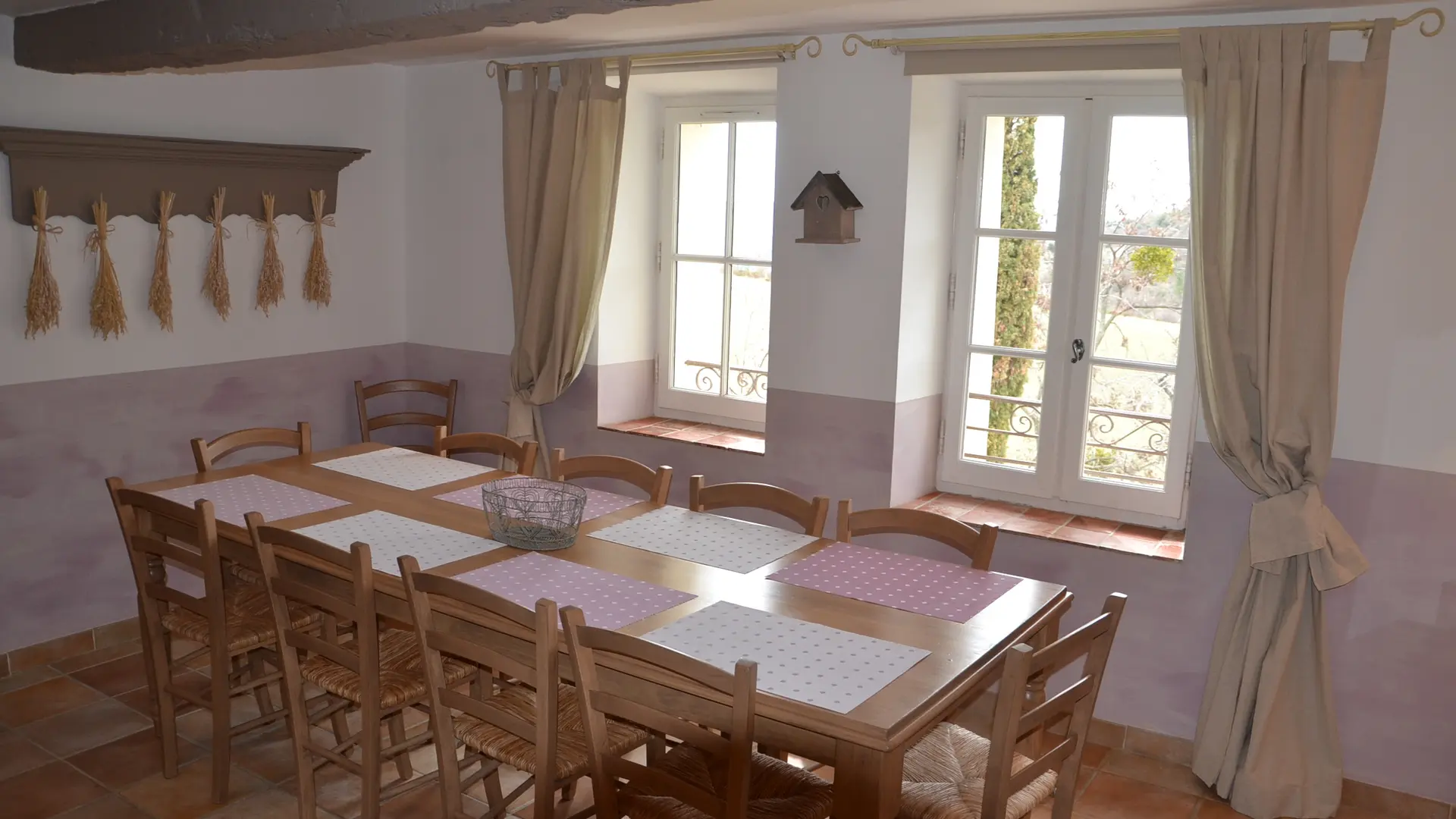Gîte du Midi - coin repas