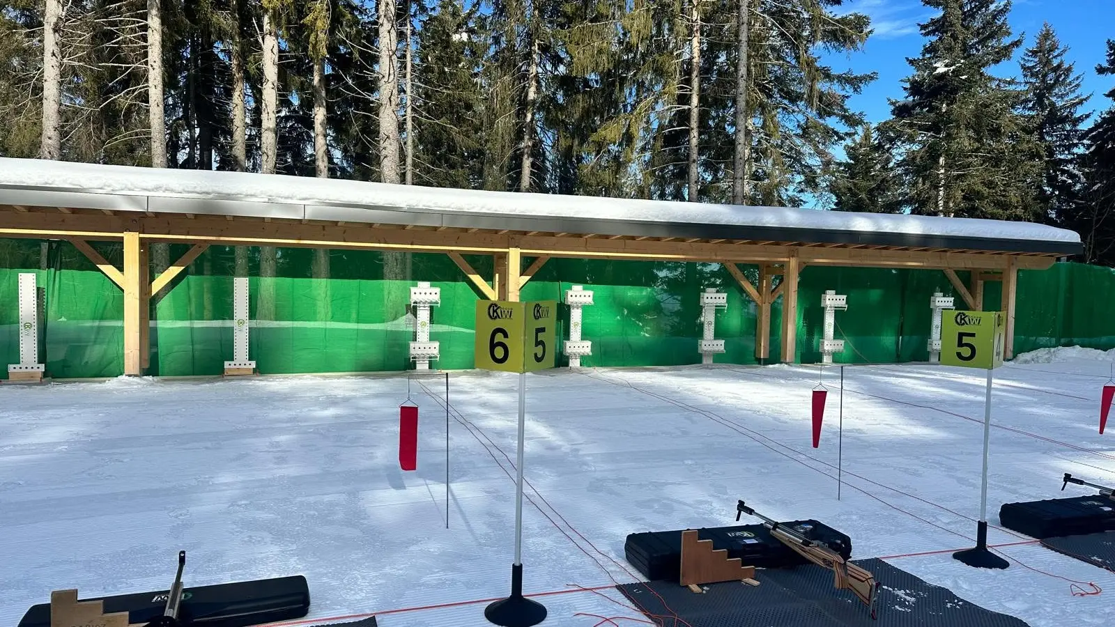 Stade de biathlon du Barioz_Crêts en Belledonne