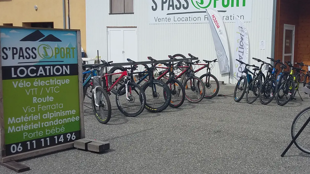 S'Pass Sport, magasin de vente, location et entretien d'équipements sportifs