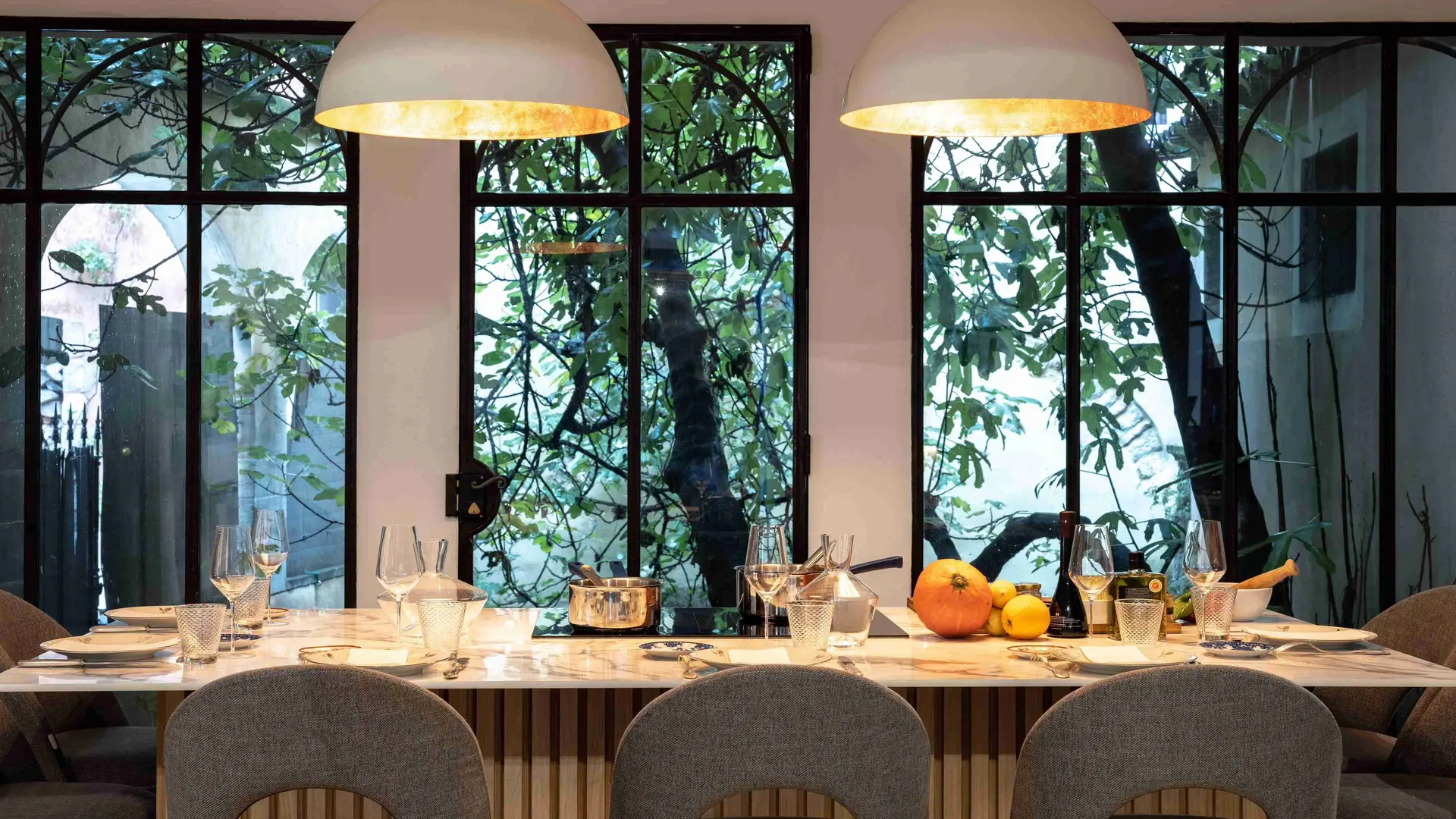 Le Panier des Chefs_L'Isle-sur-la-Sorgue table dressée