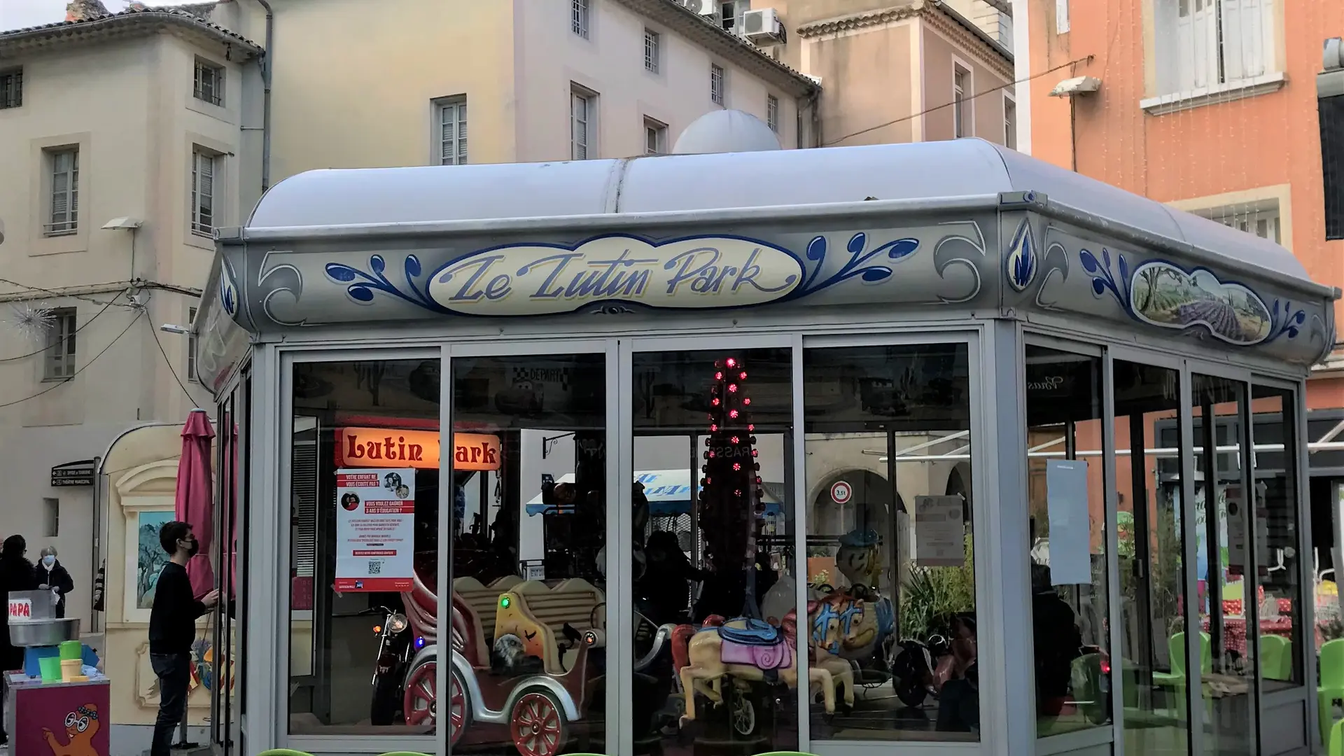 manège Lutin Park Orange