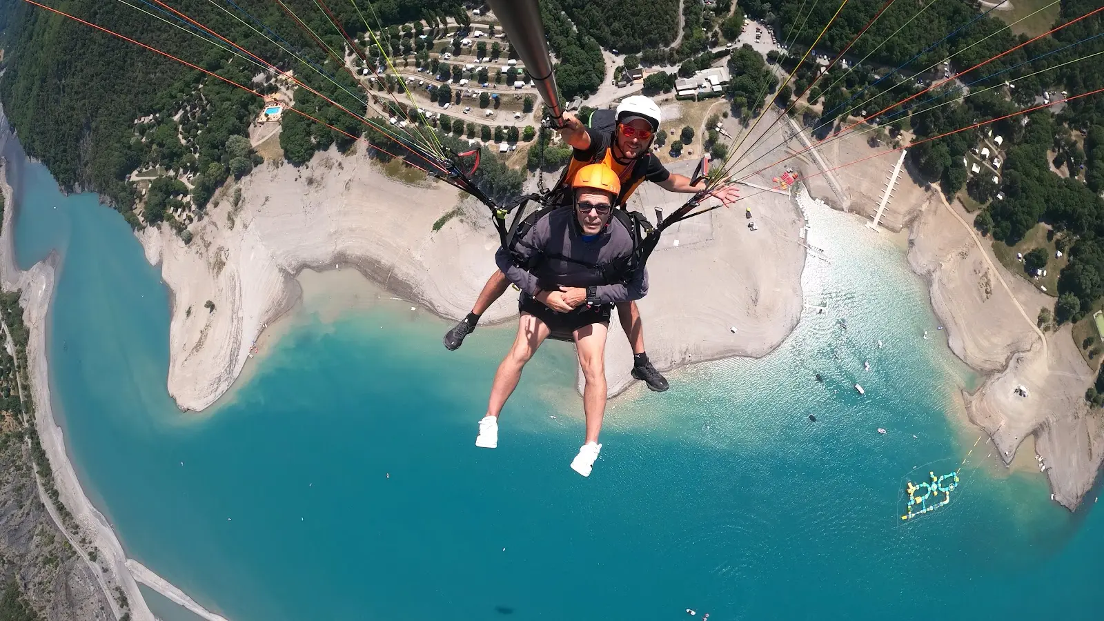 Vol en parapente