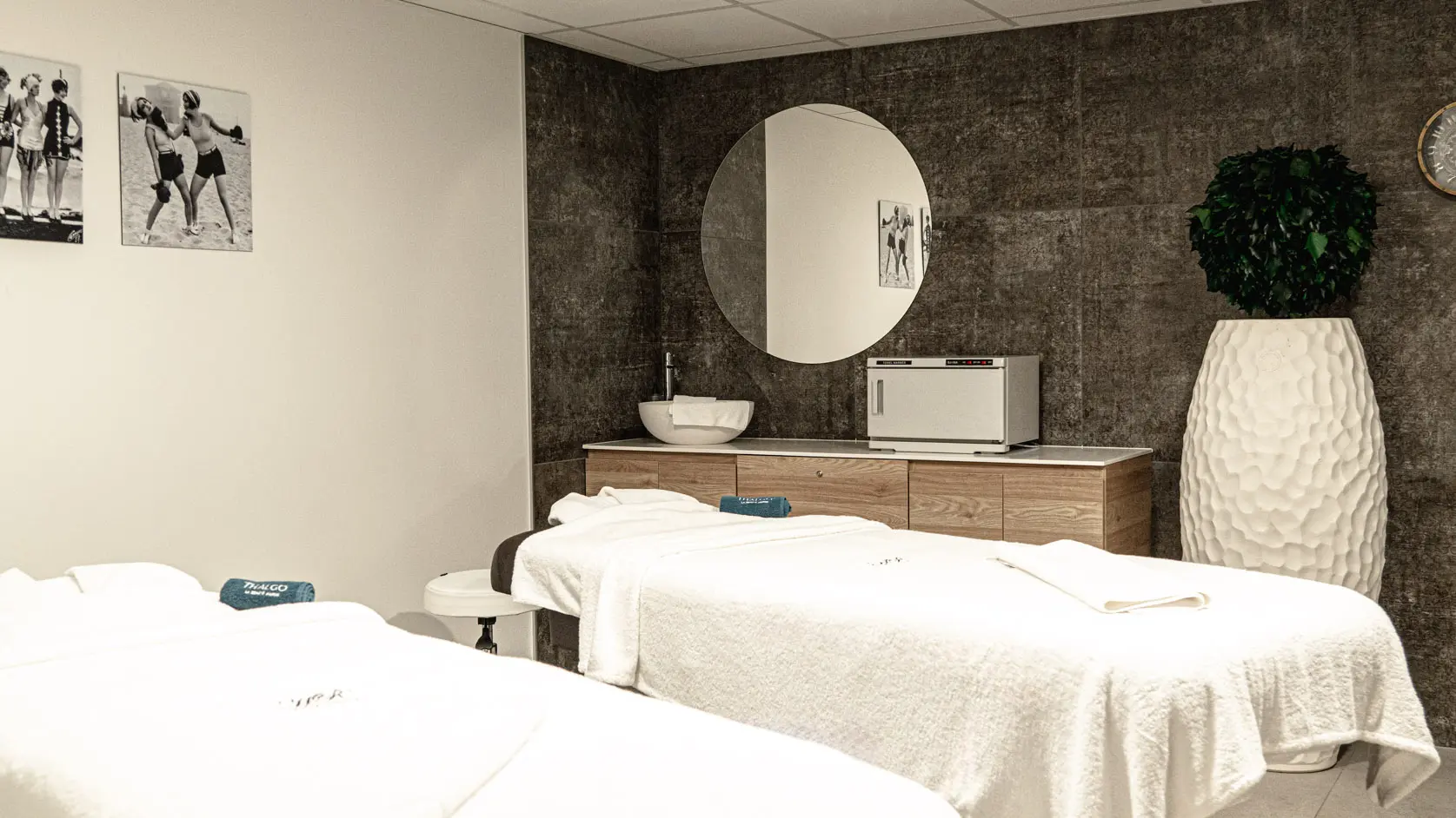 Camarote dúo en el spa marino