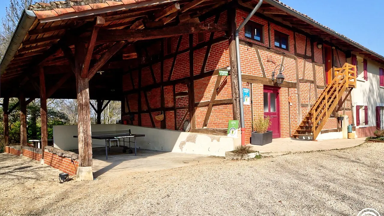 Facade du gîte