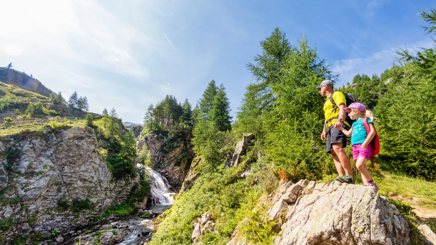 Saut du Laïre, vallée du Champsaur