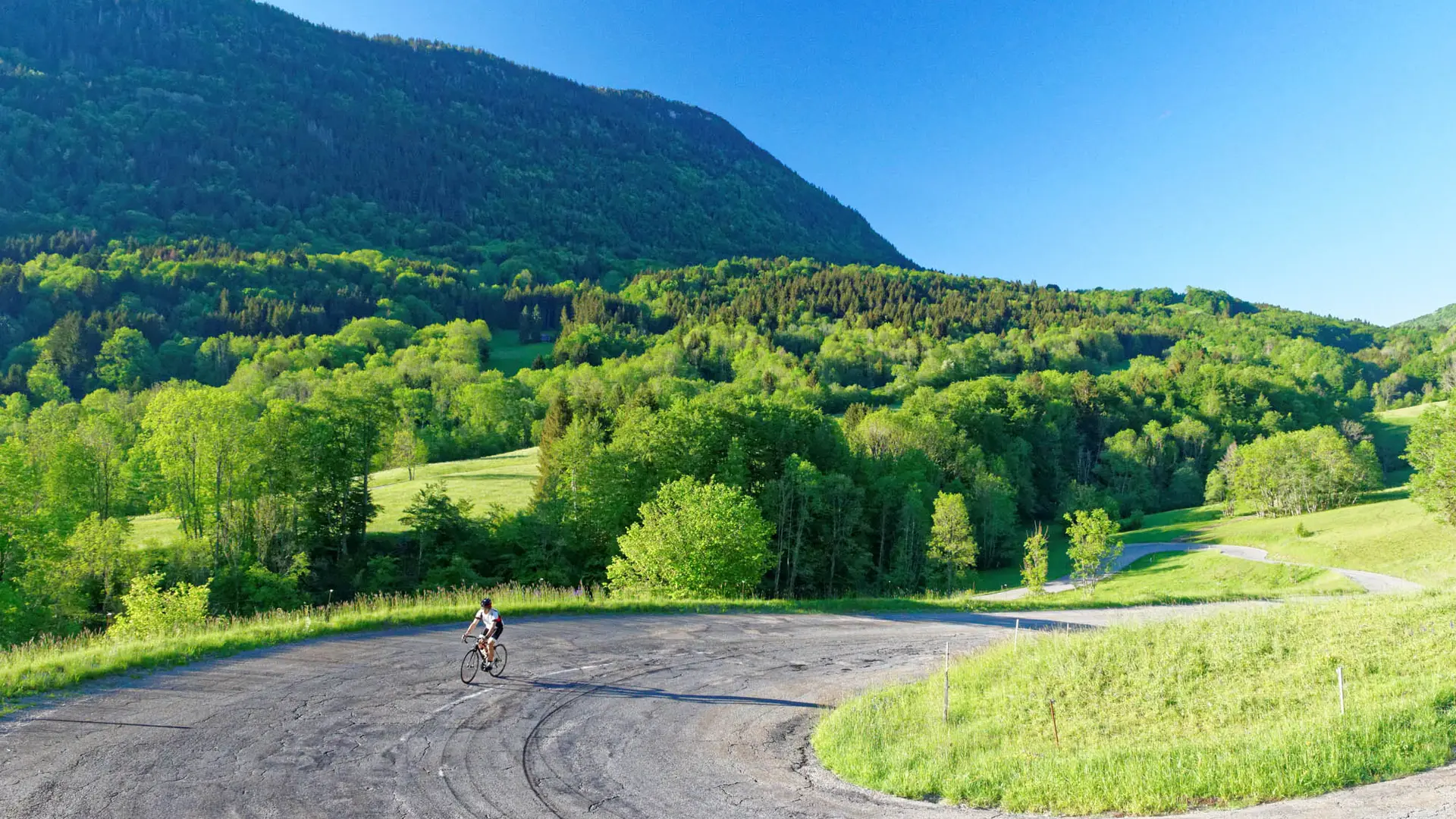 Vue au dessus d'Aillon le Jeune