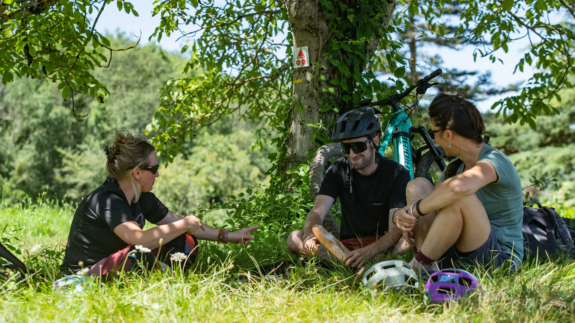GT VTT Ariège Pyrénées Pause Pique-Nique