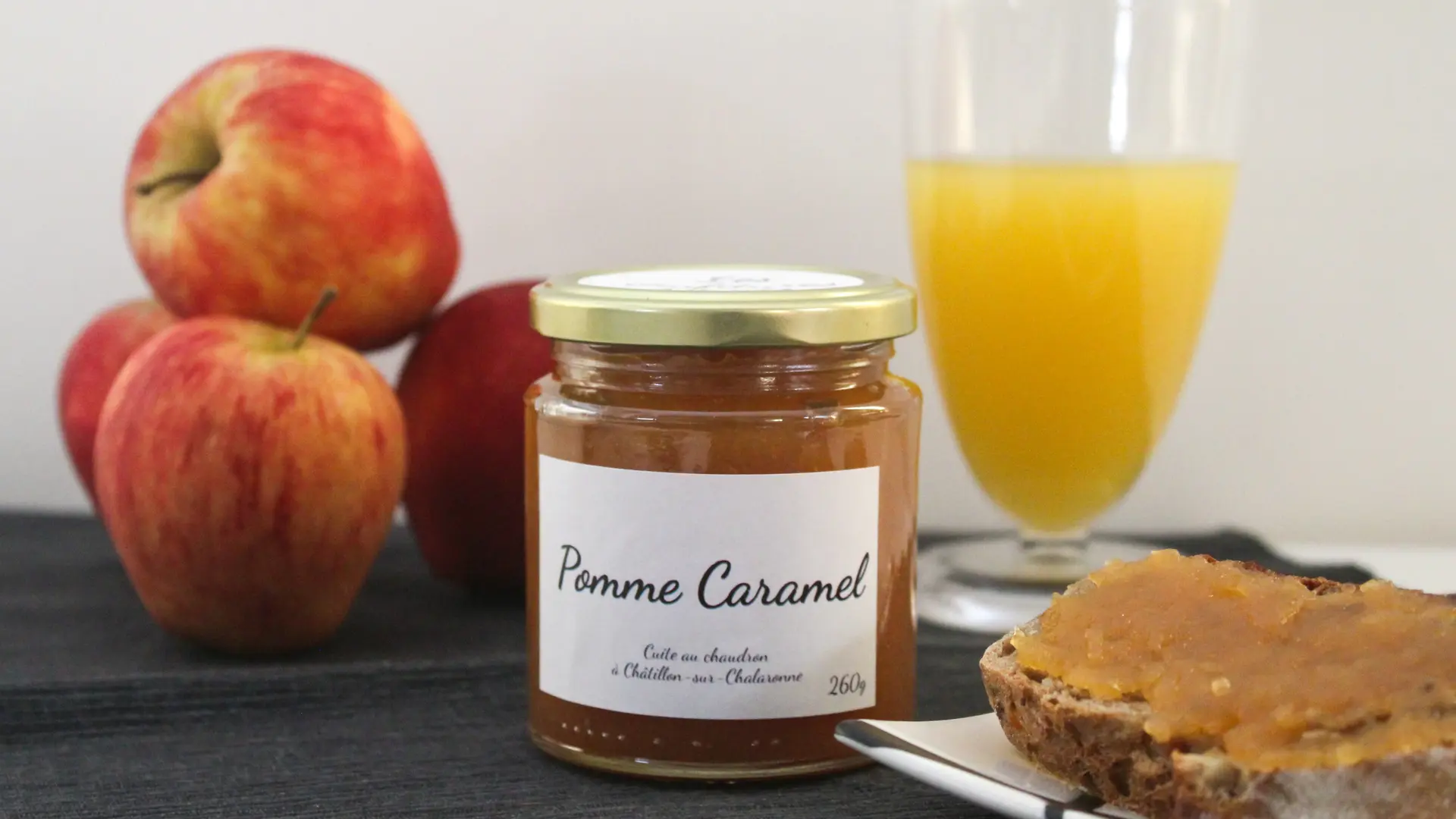 Pomme caramel