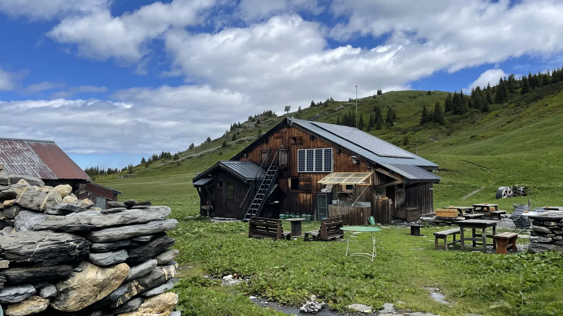 Refuge en été