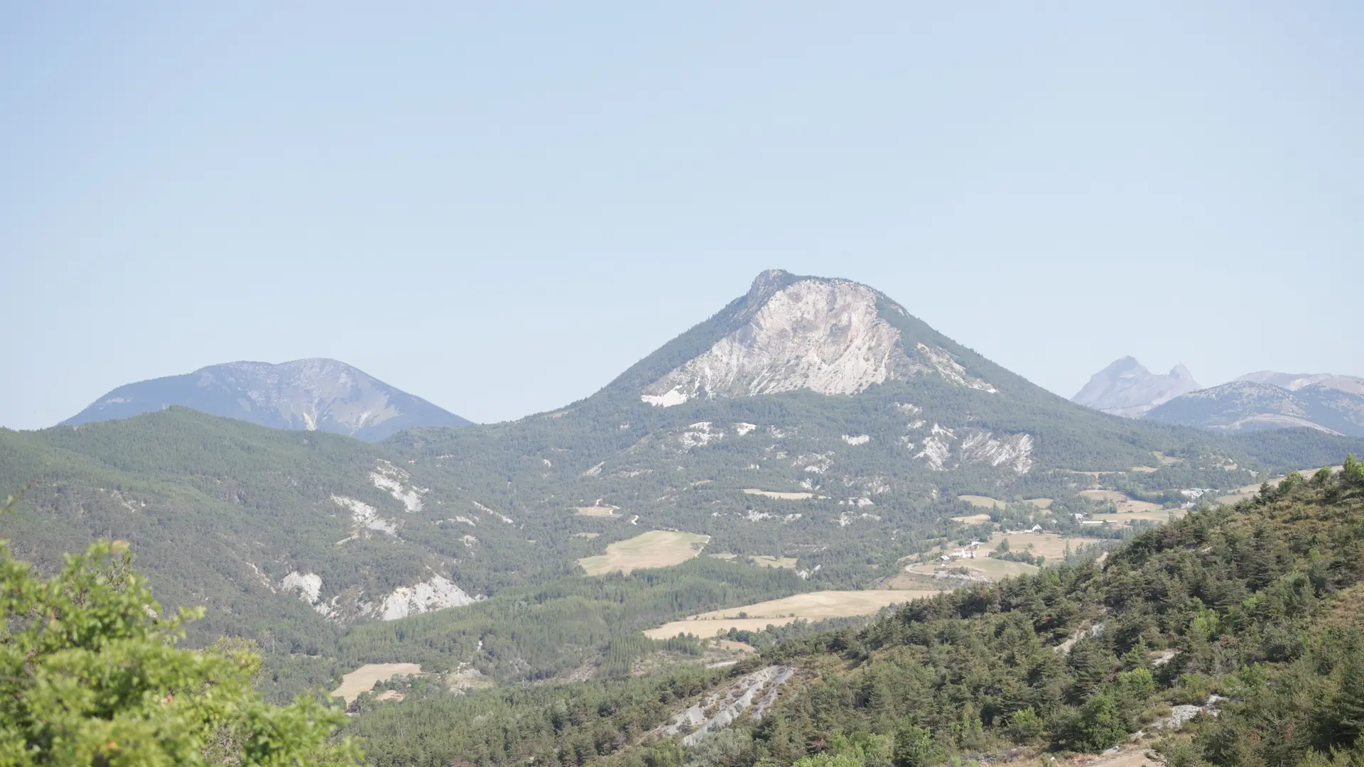 Col de Pierrefeu depuis Glaise
