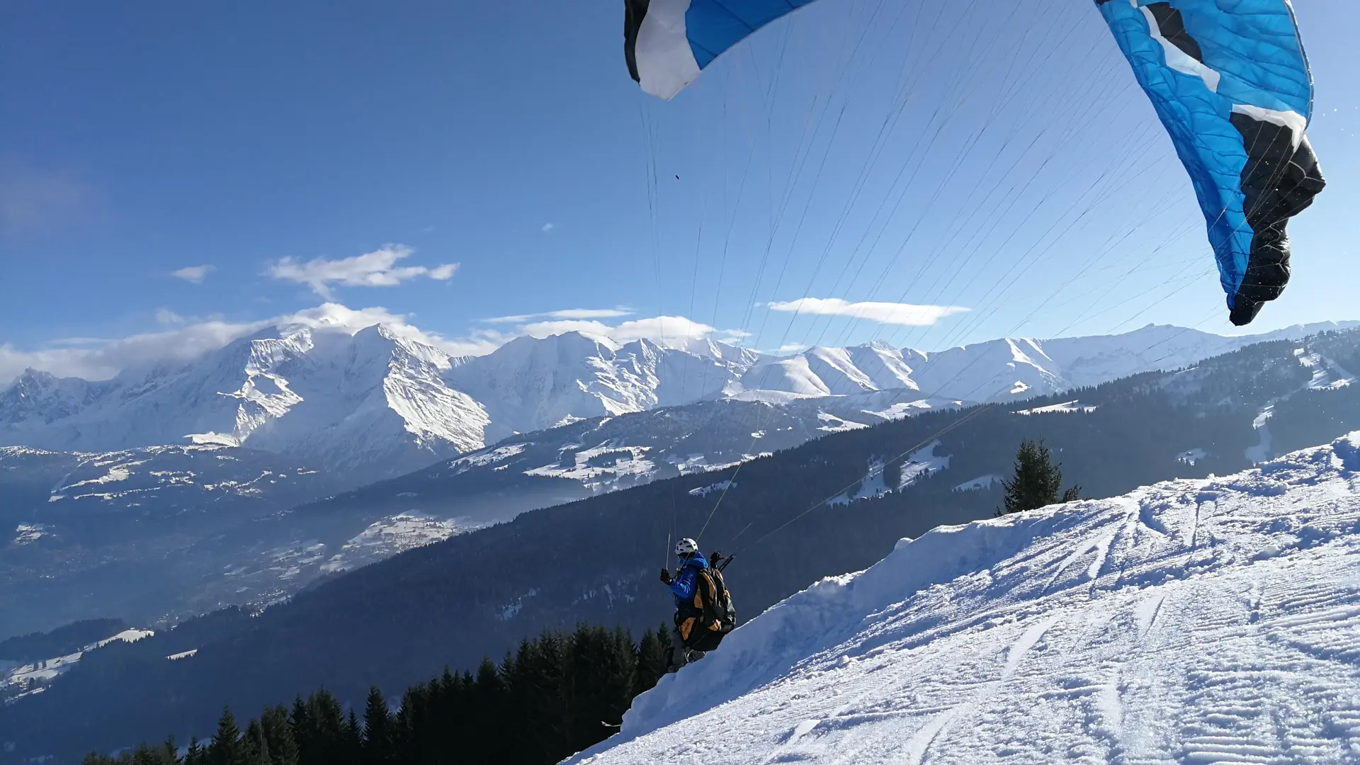 Parapente à ski