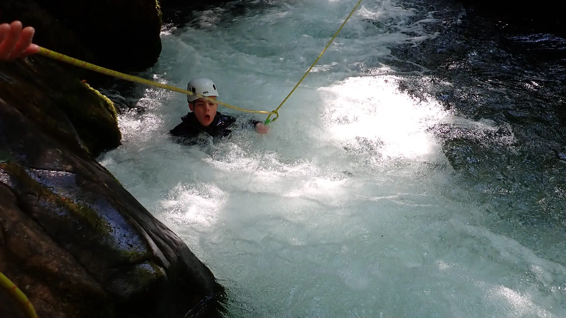 canyon d'Orlu et ses jacuzzis