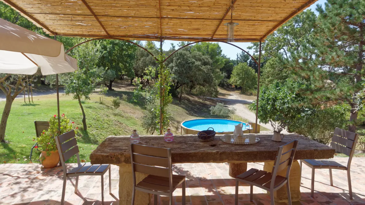 Gîte du Barriot Terrasse