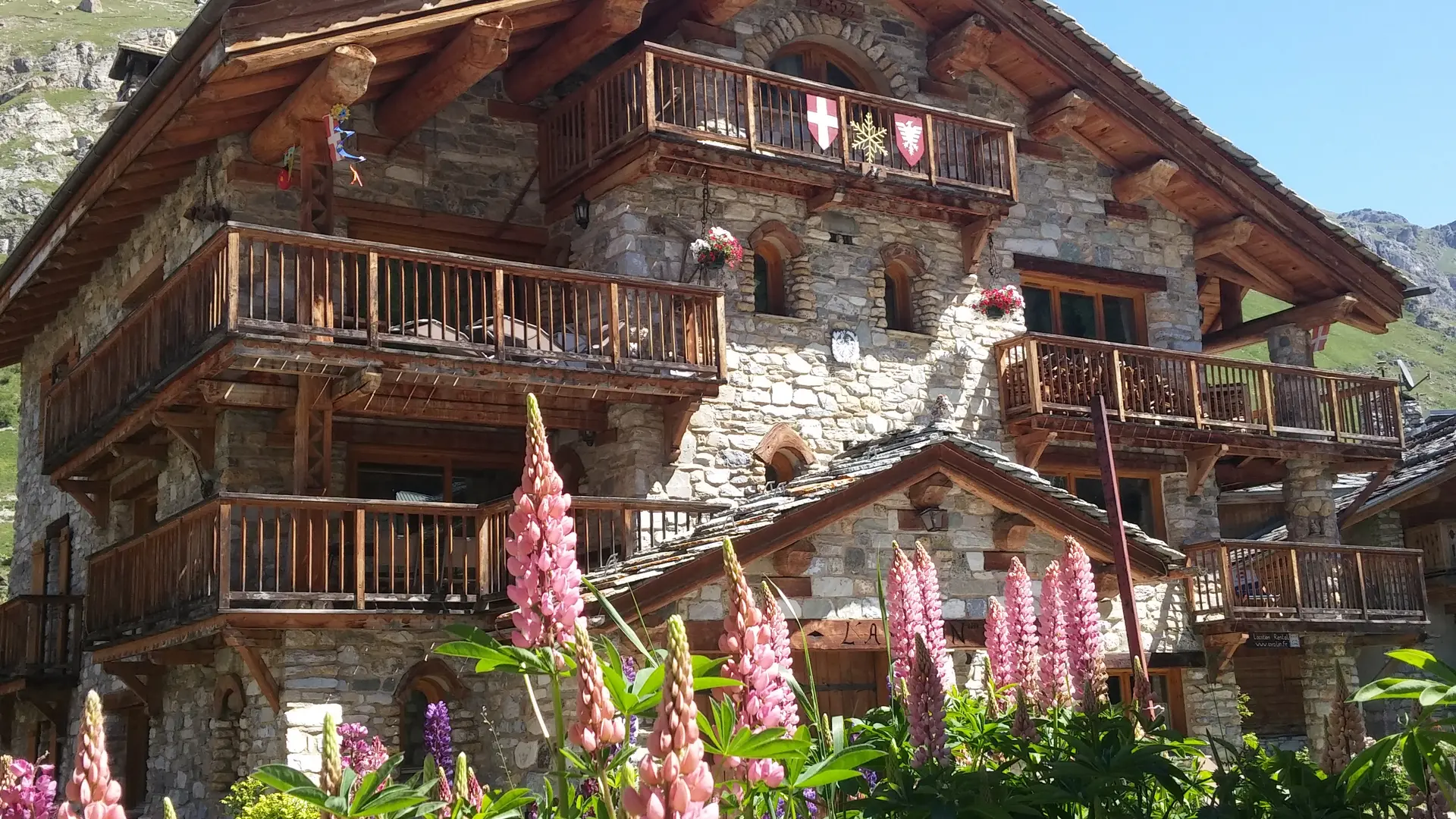 Extérieur été_Chalet Avalin_Val d'Isère