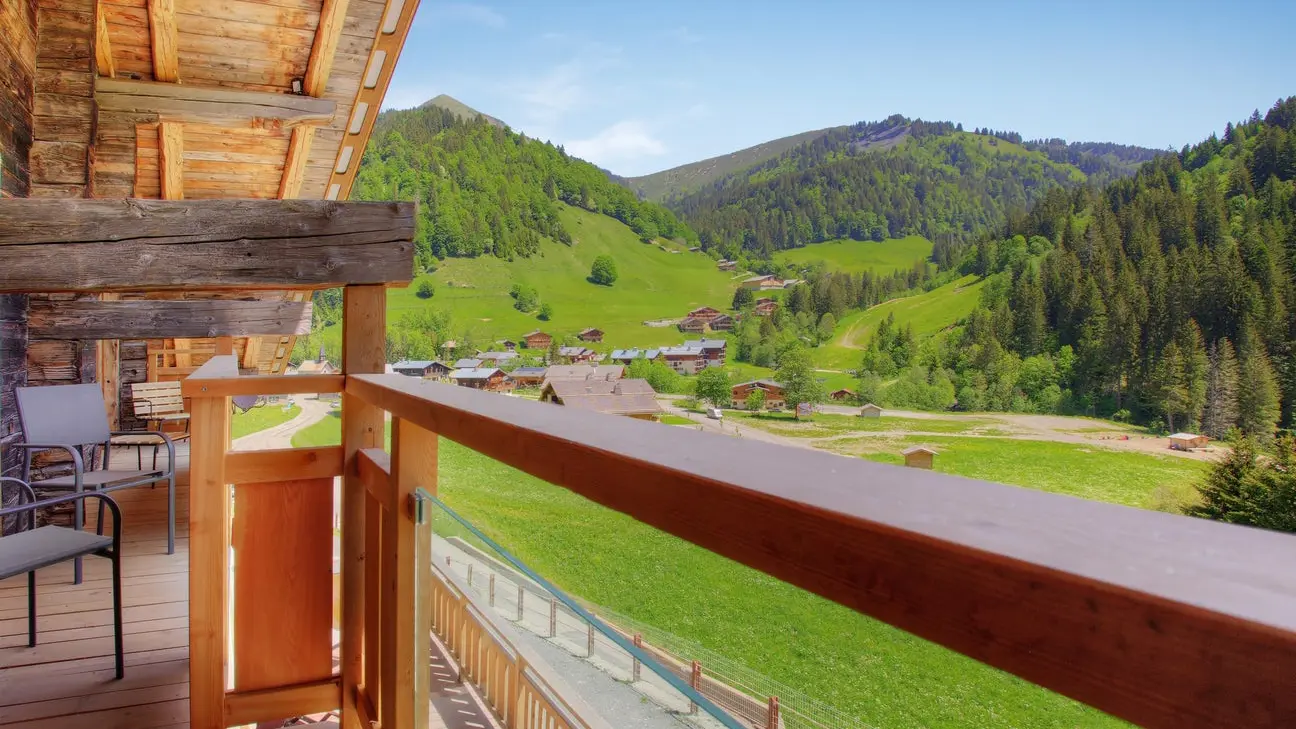 Balcon vue été