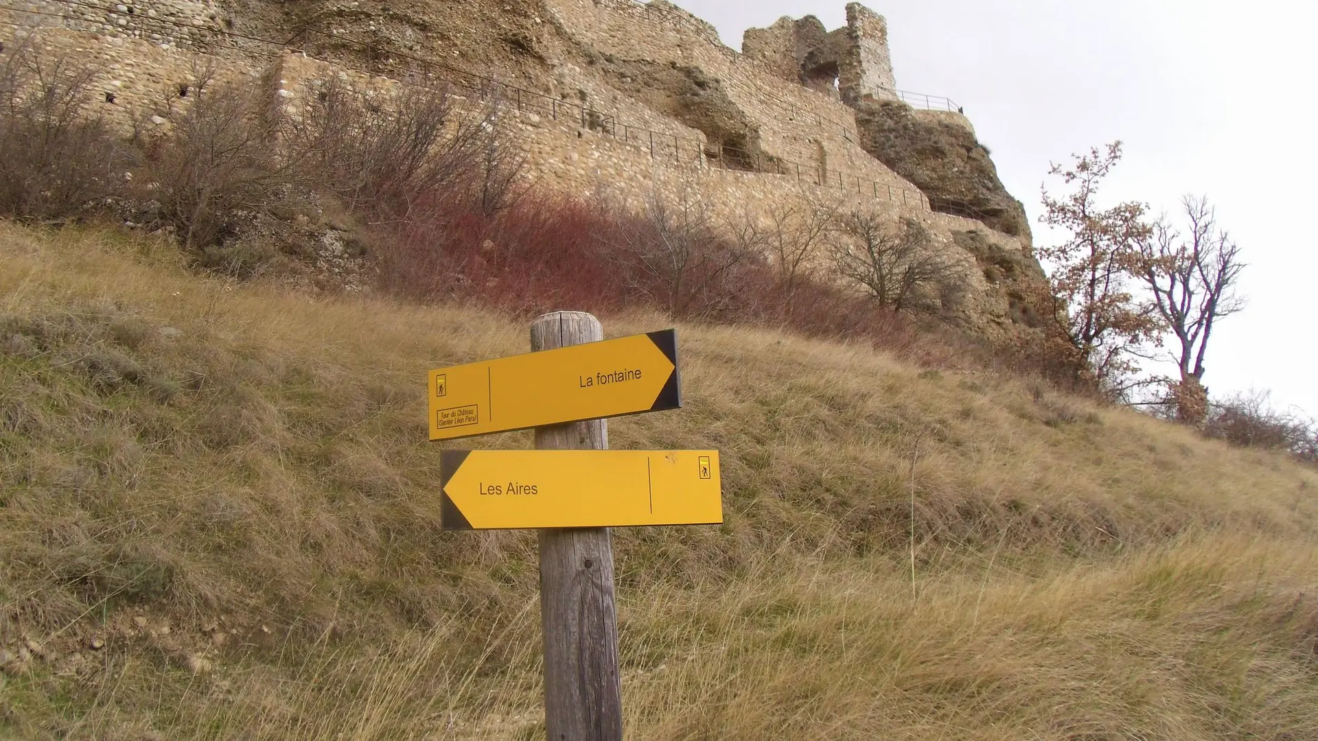 Aux alentours du château