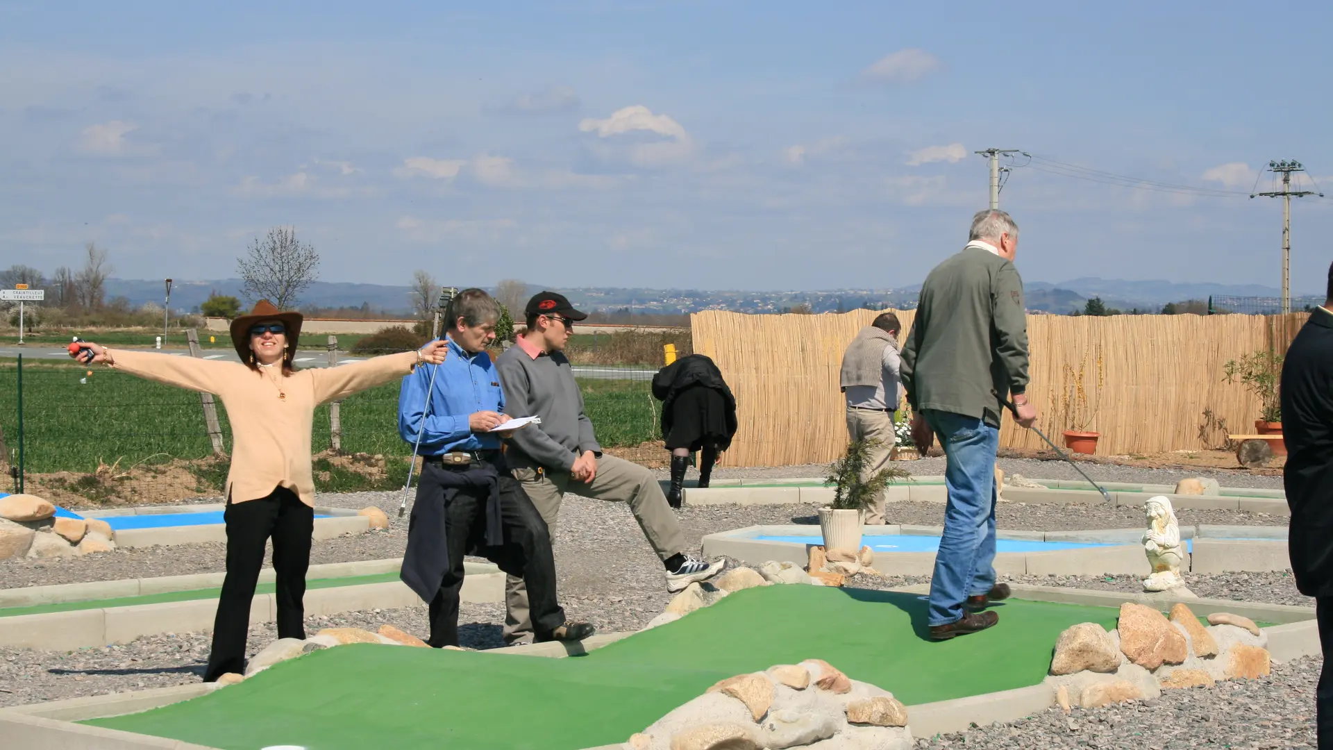 Mini golf - Performances drive