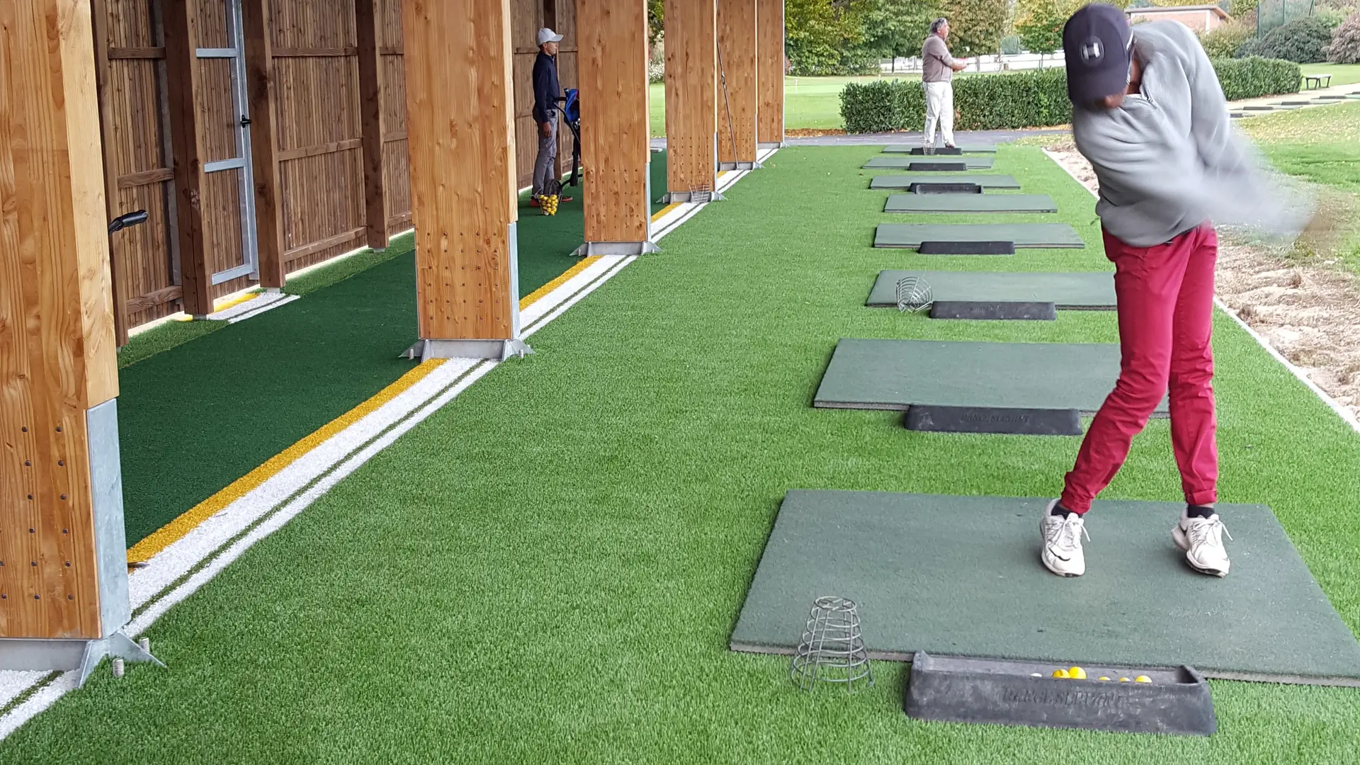 Pratice au Golf de Bourg en Bresse
