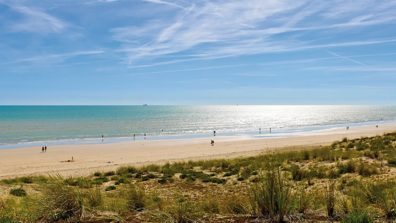 Vue plage du pas des bœufs