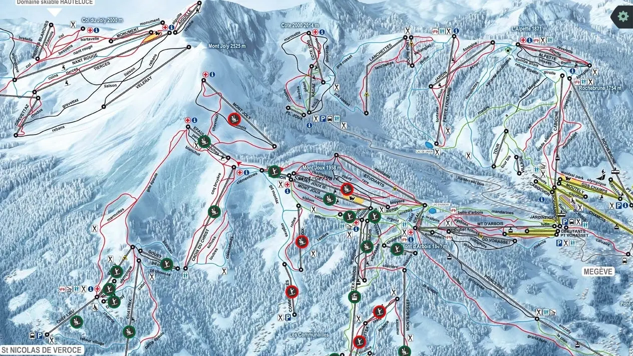 Domaine skiable Saint-Gervais