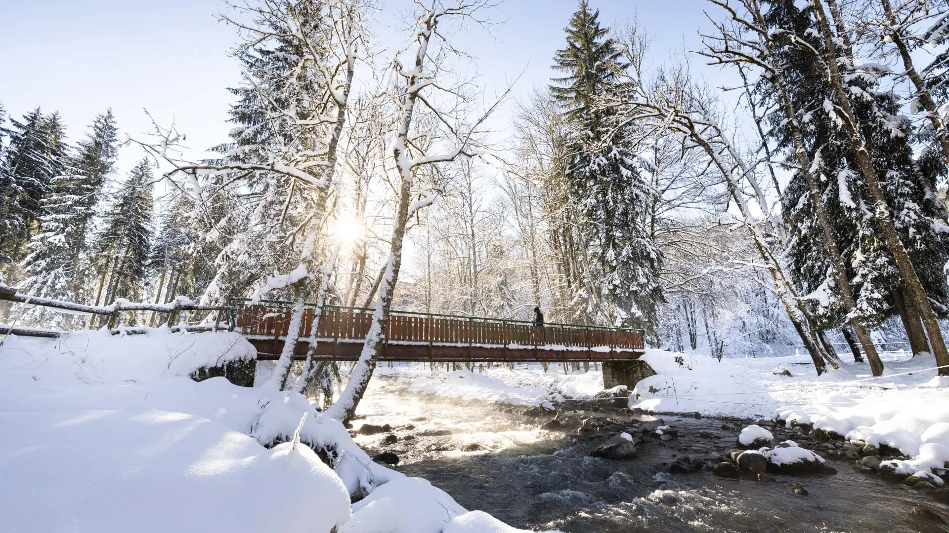 Parc des dérêches hiver