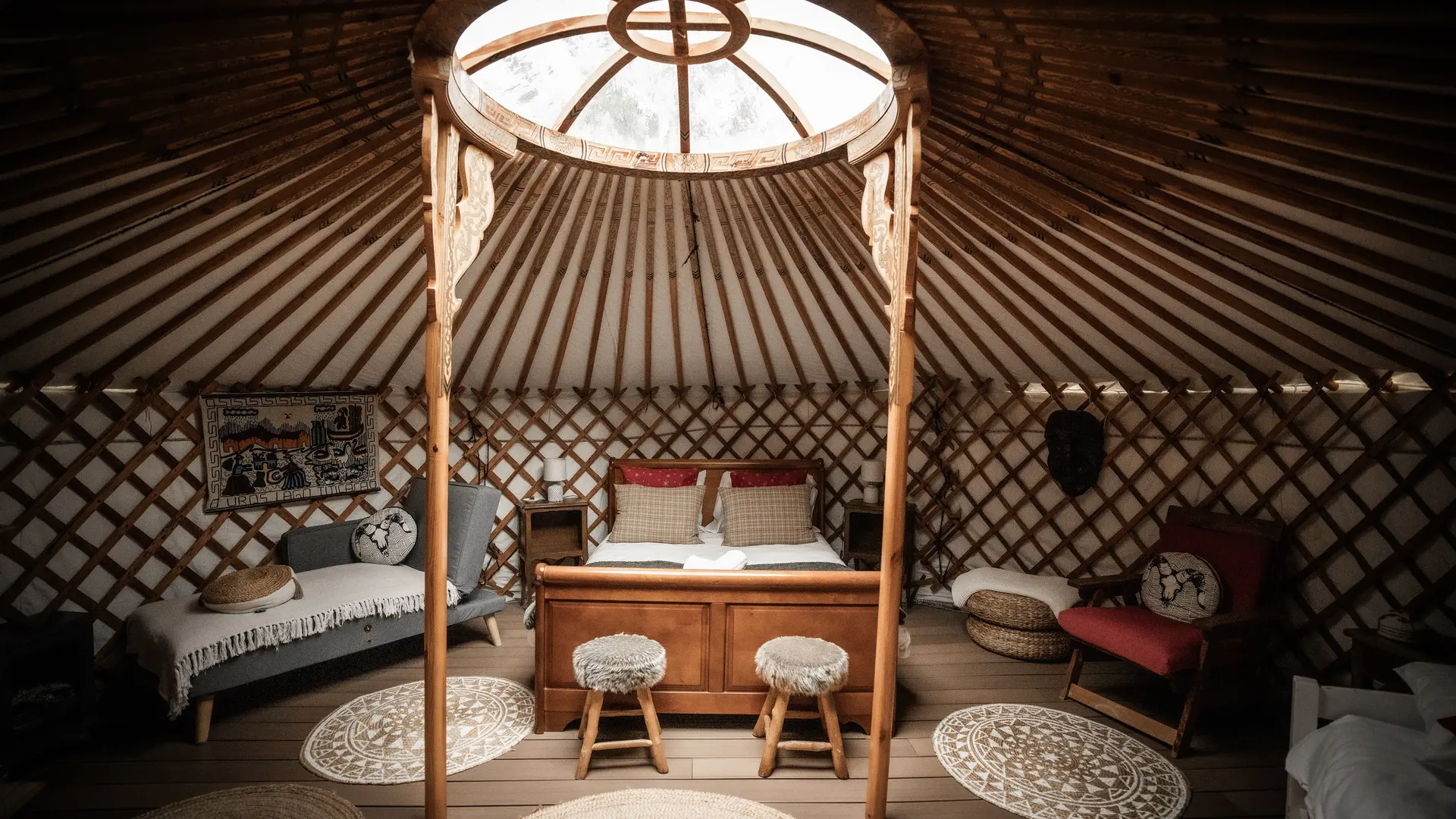 La yourte mongole des Géorennes_Champfromier