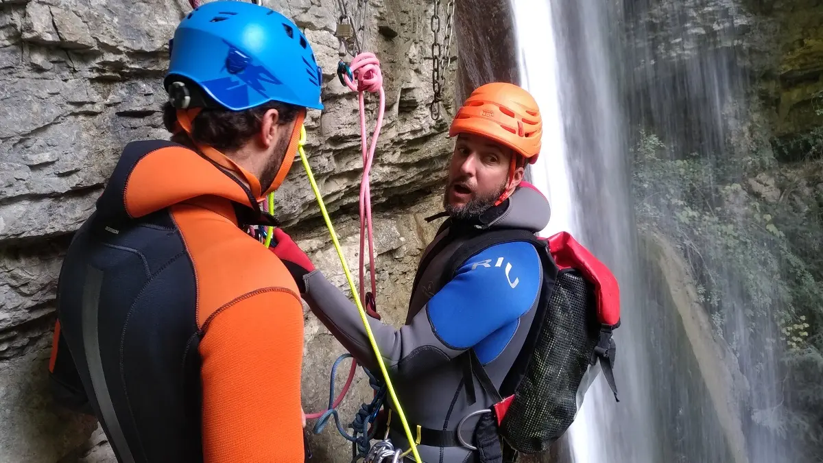 Canyoning avec un guide