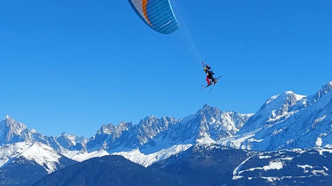 Parapente à ski