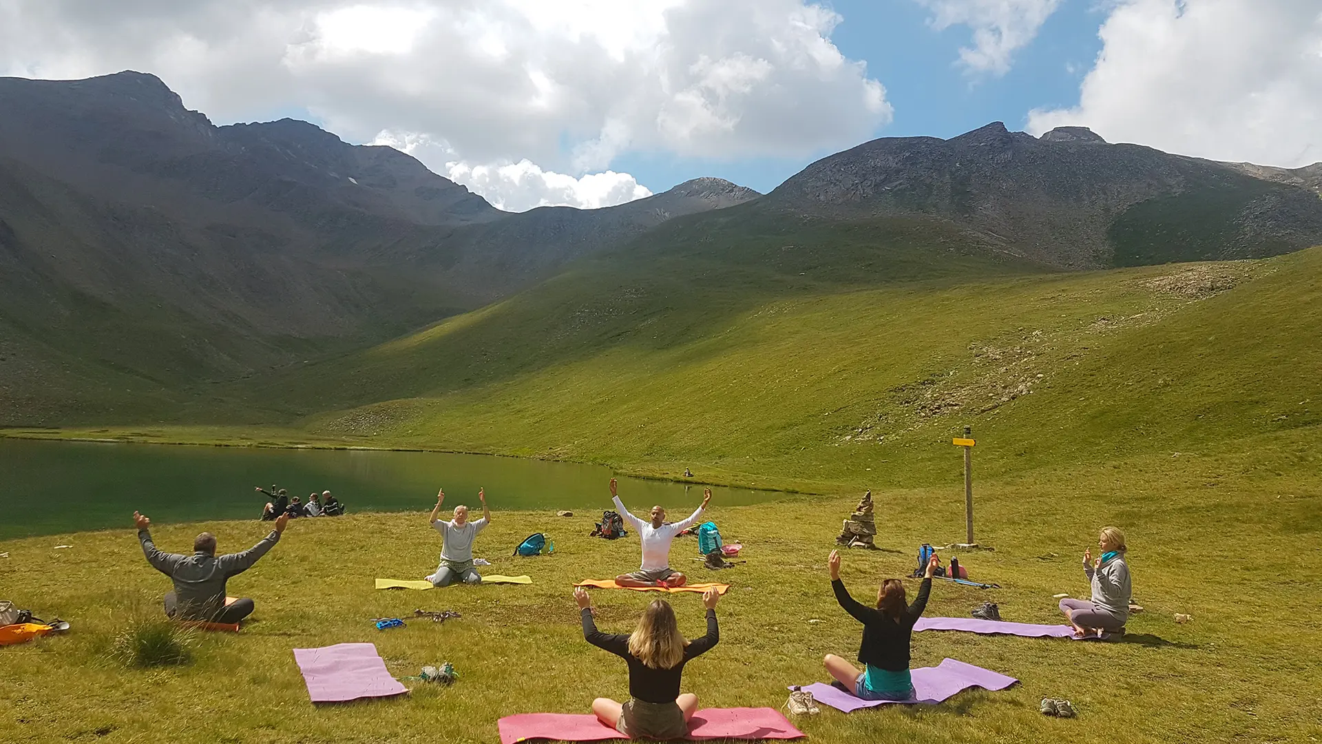 Montagnes d'Ubaye : Rando Yoga