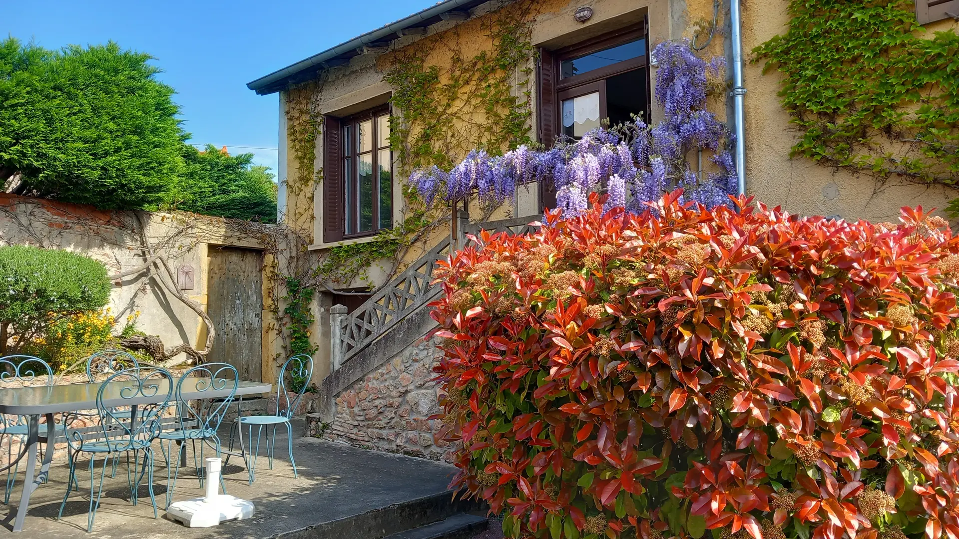 gite et terrasse