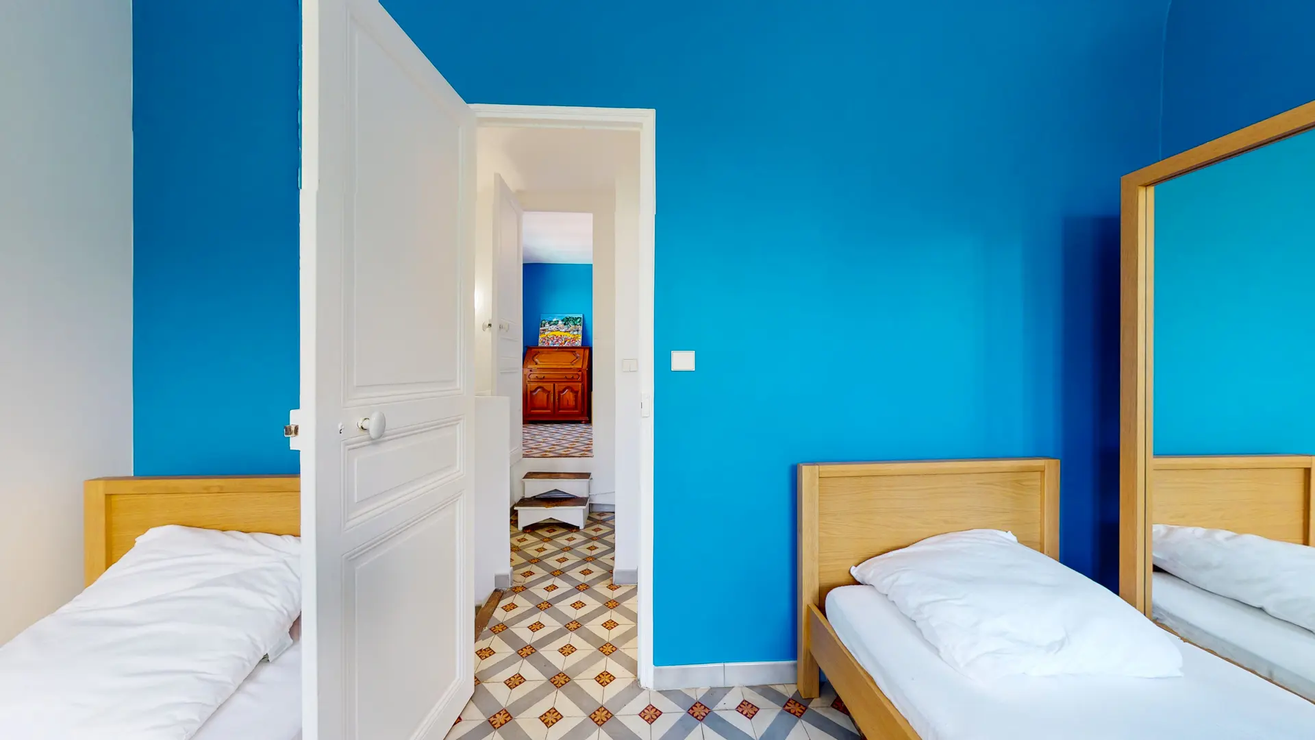 Chambre 2 lits 90X190