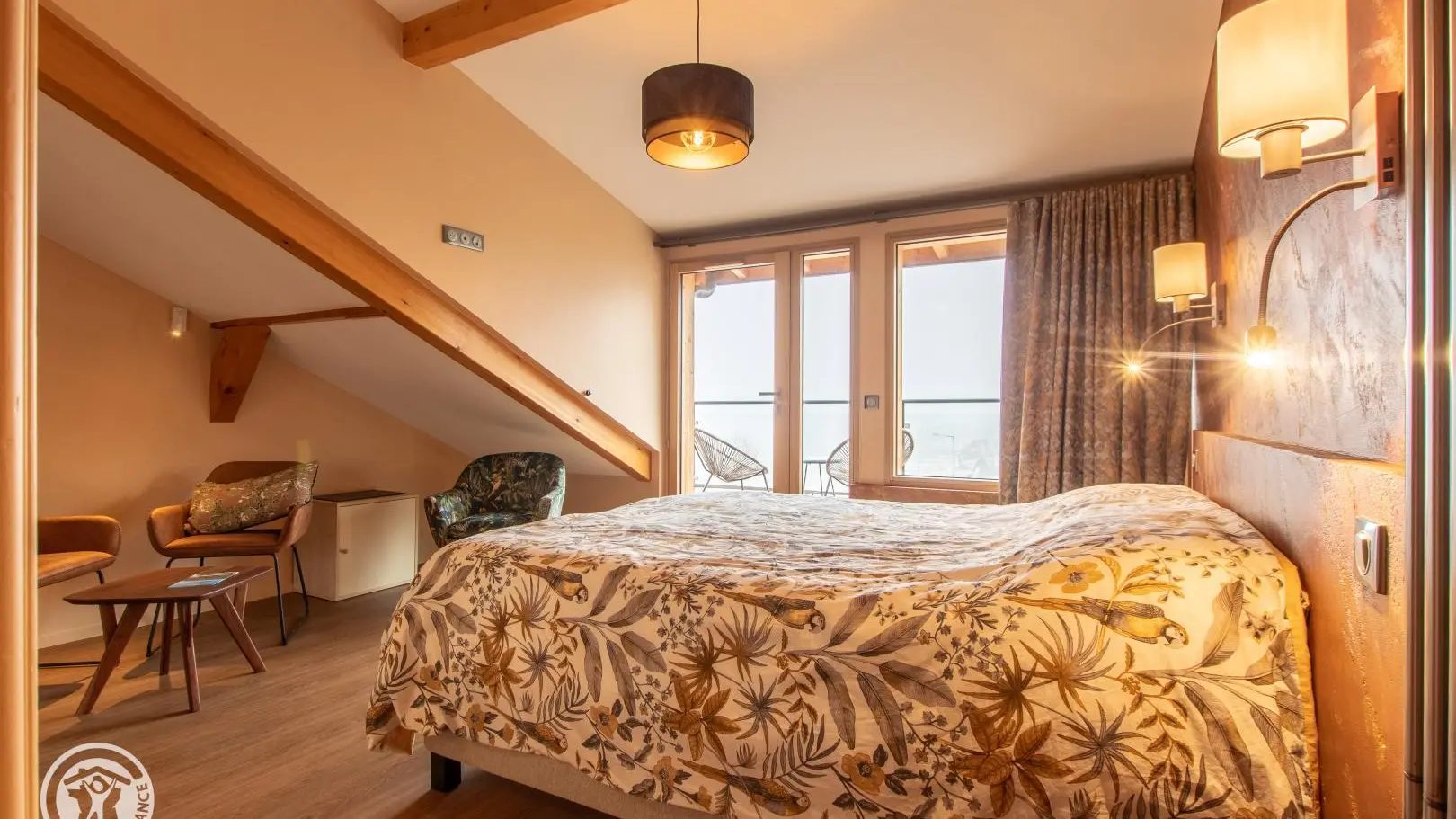 Chambre Sable vue entrée