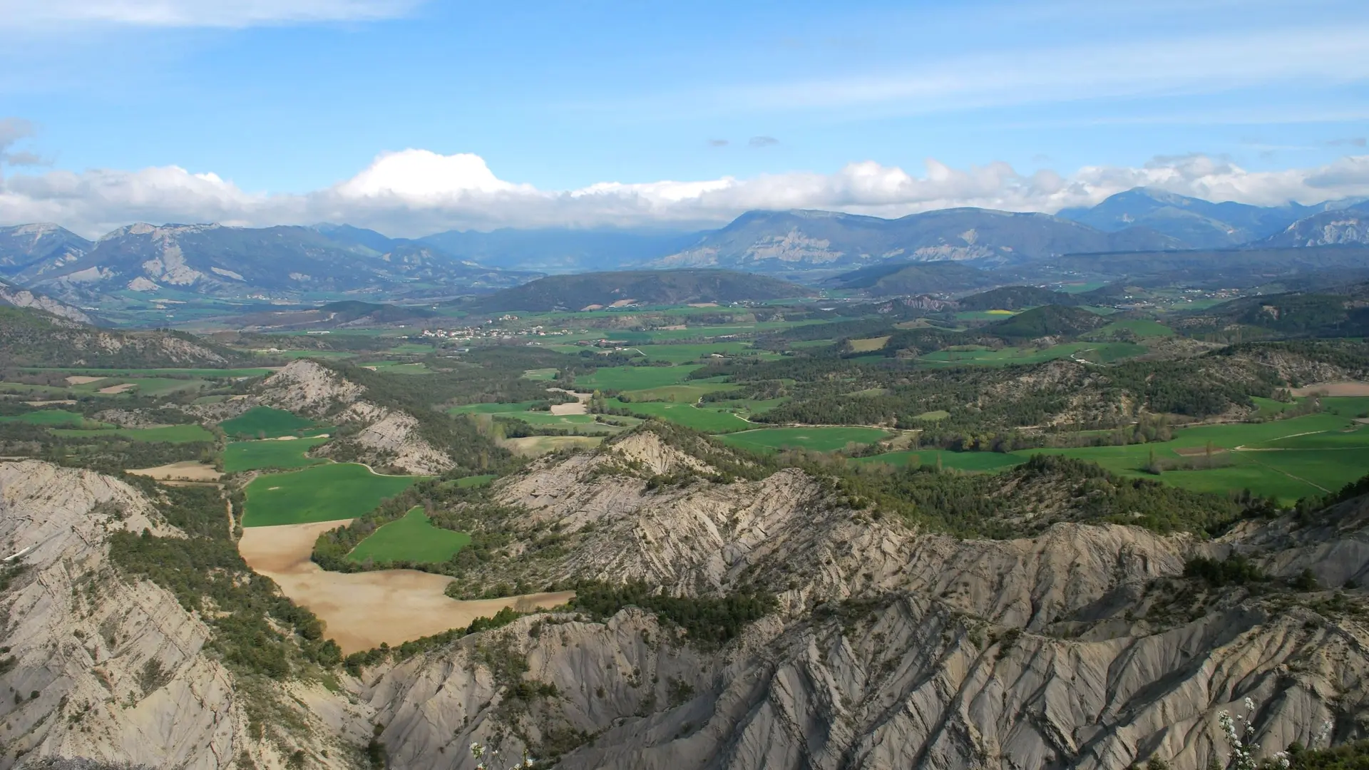 Panorama sur les marnes