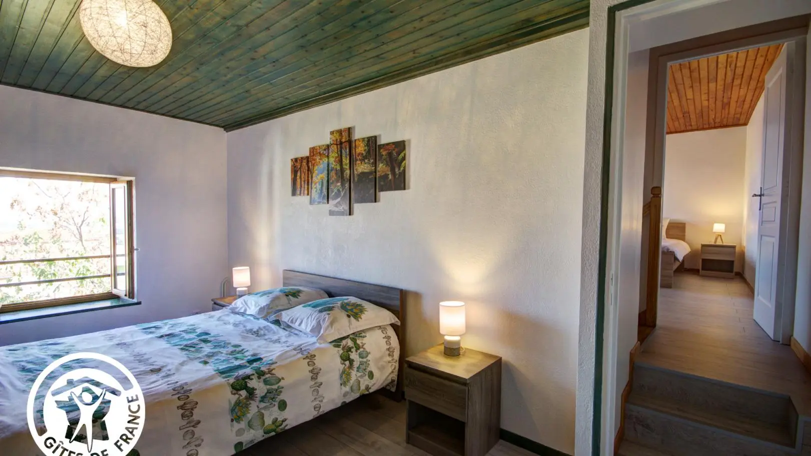 Chambre 1x140.