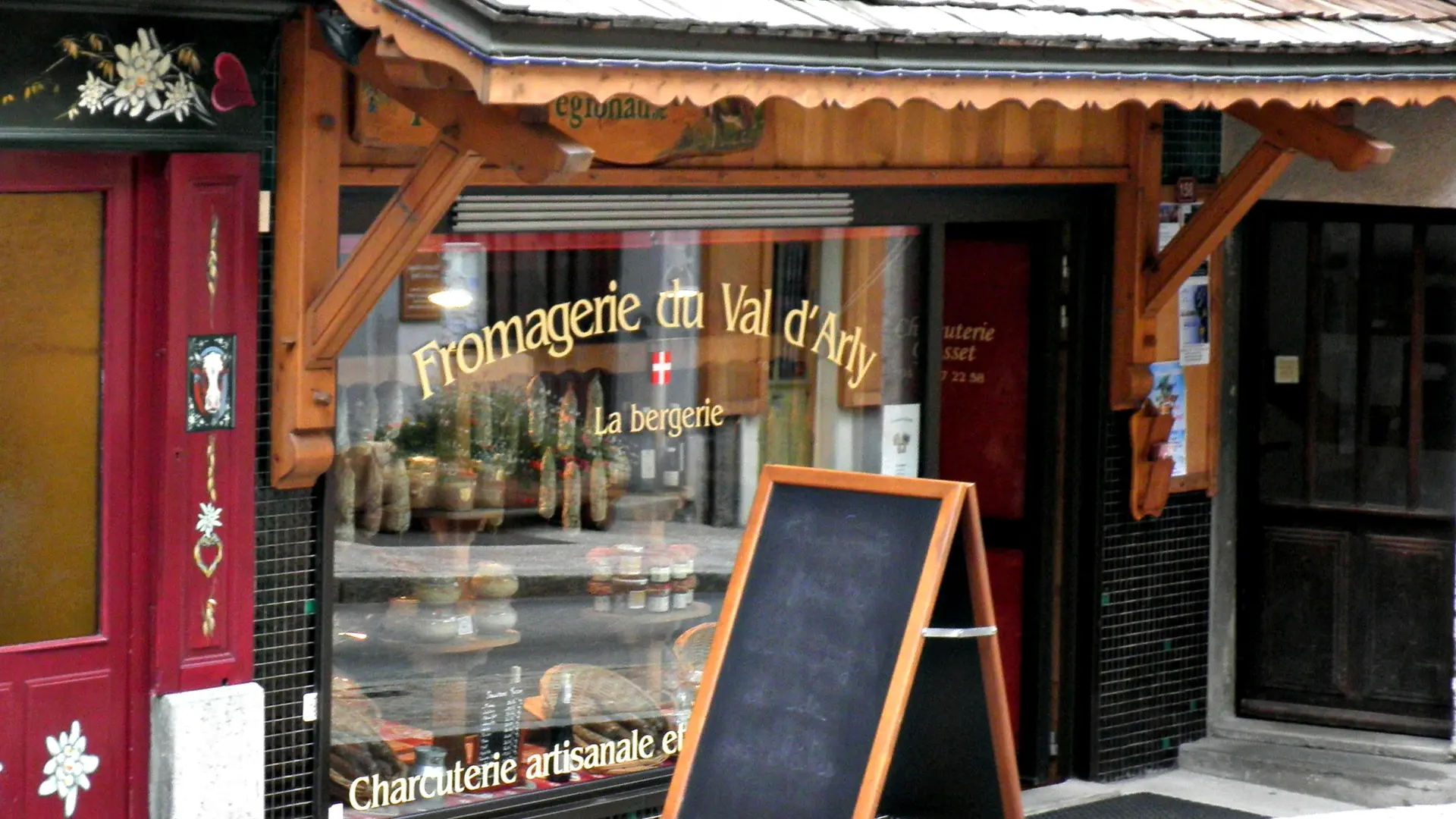 Devanture du magasin
