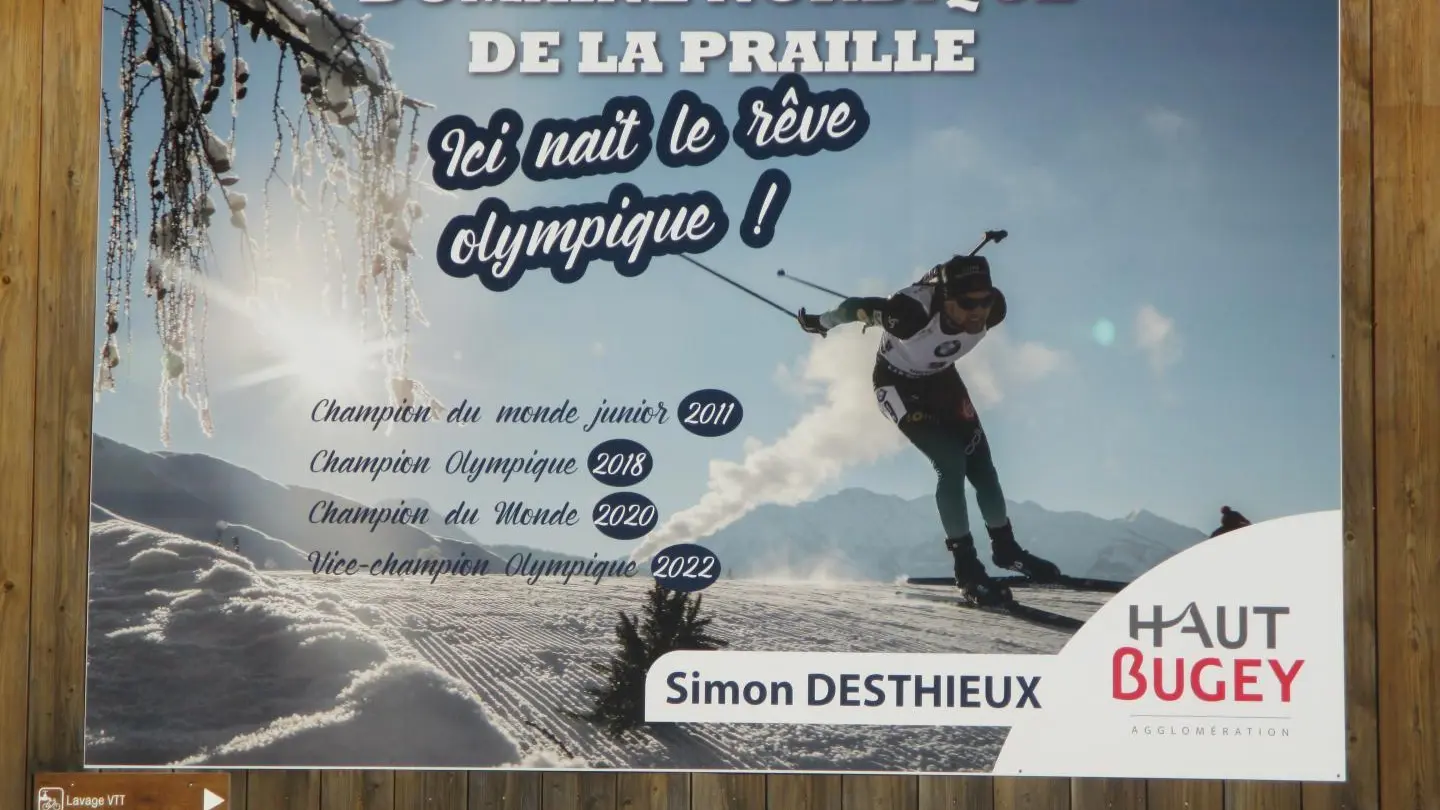 Site de la Praille pour le ski de fond
