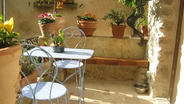 Gîte La Cantina-Terrasse-Sainte-Agnès-Gîtes de France des Alpes-Maritimes