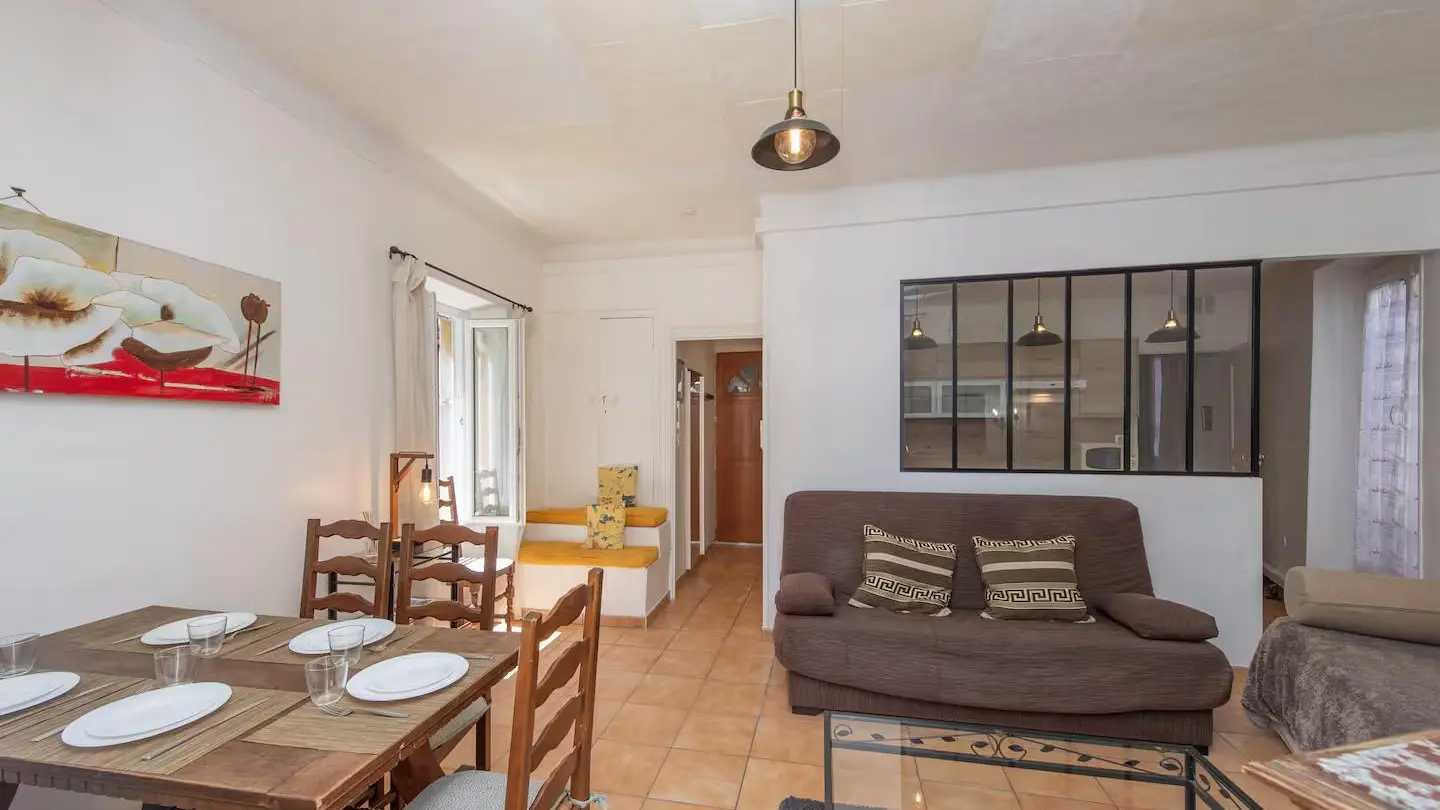 Gîte Mitto - Pièce de vie - La Turbie - Gîtes de France Alpes-Maritimes