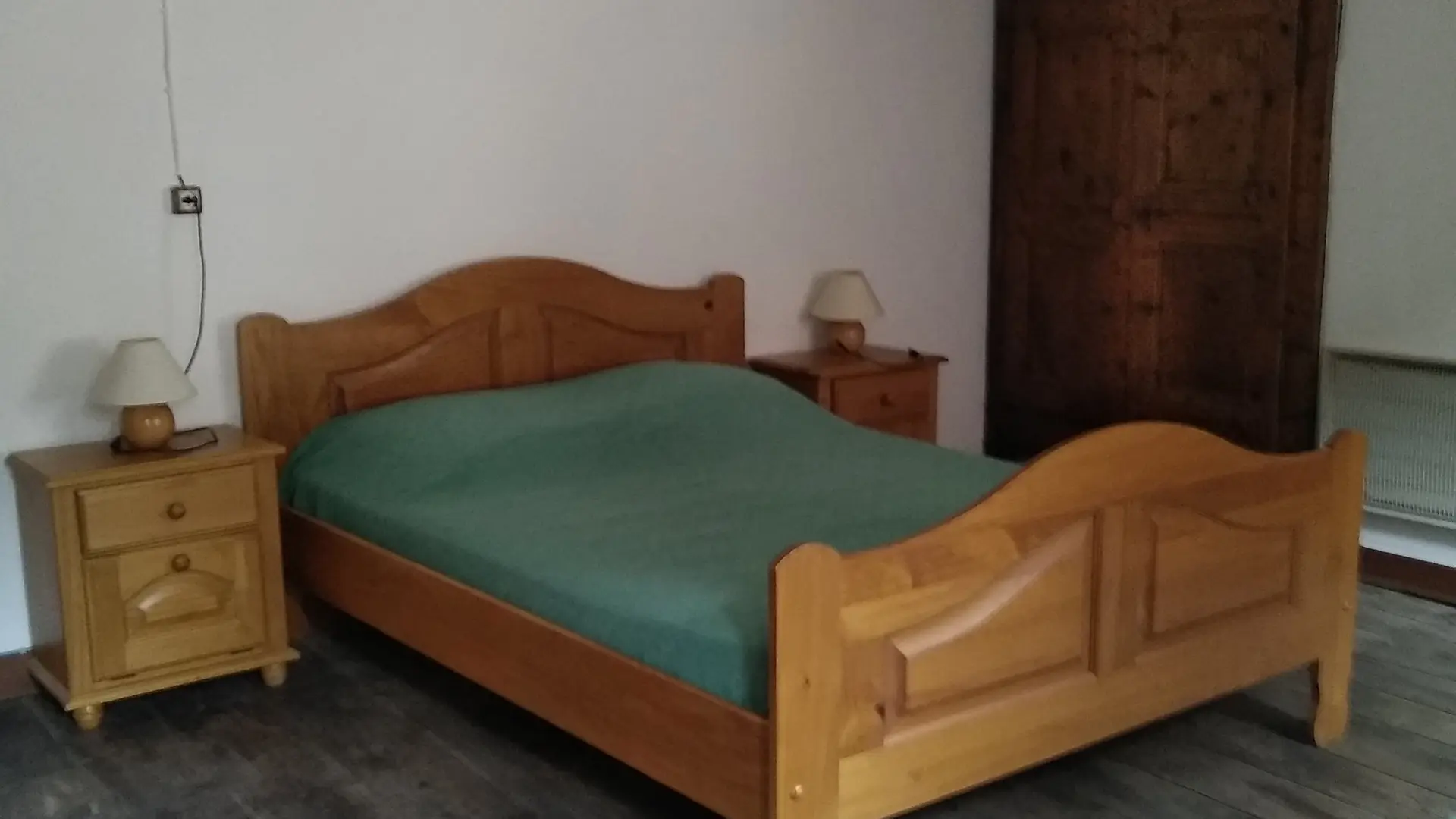 Chambre avec le liste 2 places