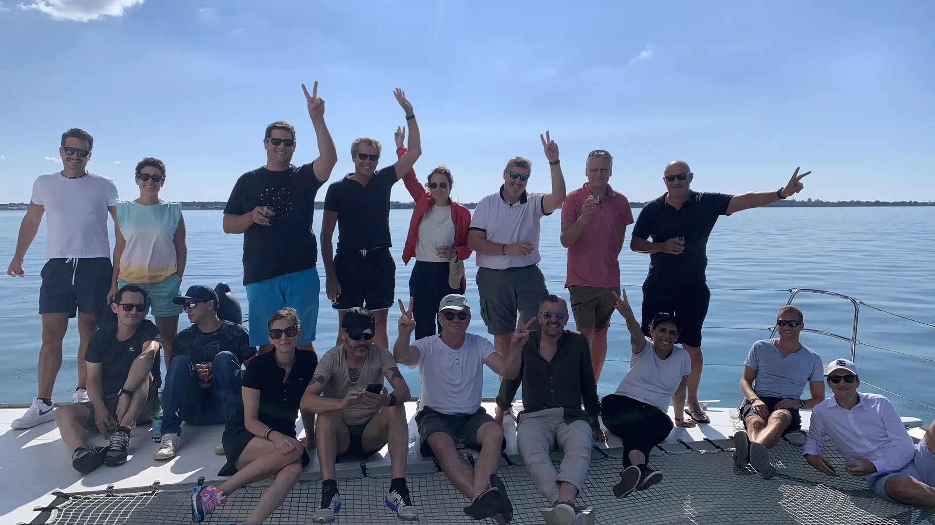 Arrivée sur l'île de Ré en bateau