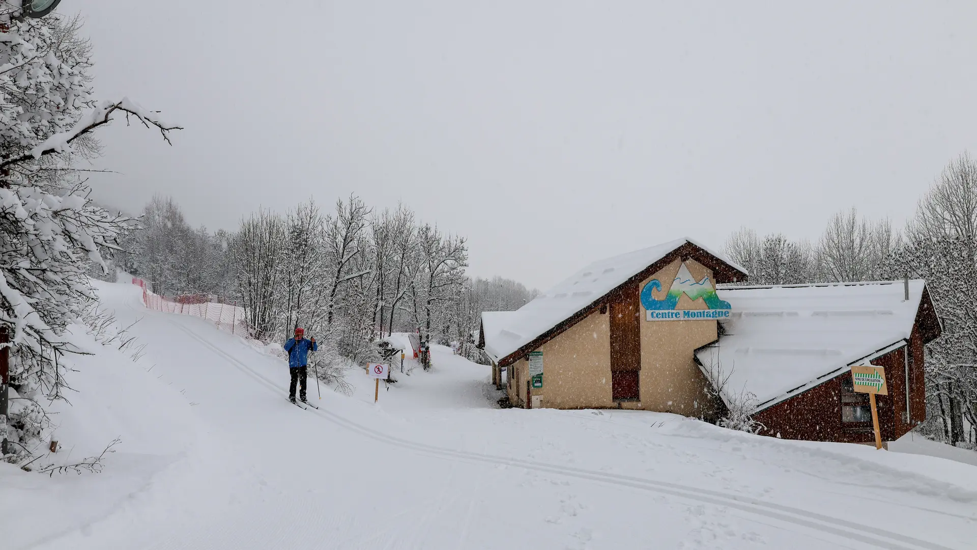 Le centre montagne de Villard-Saint-Pancrace en hiver
