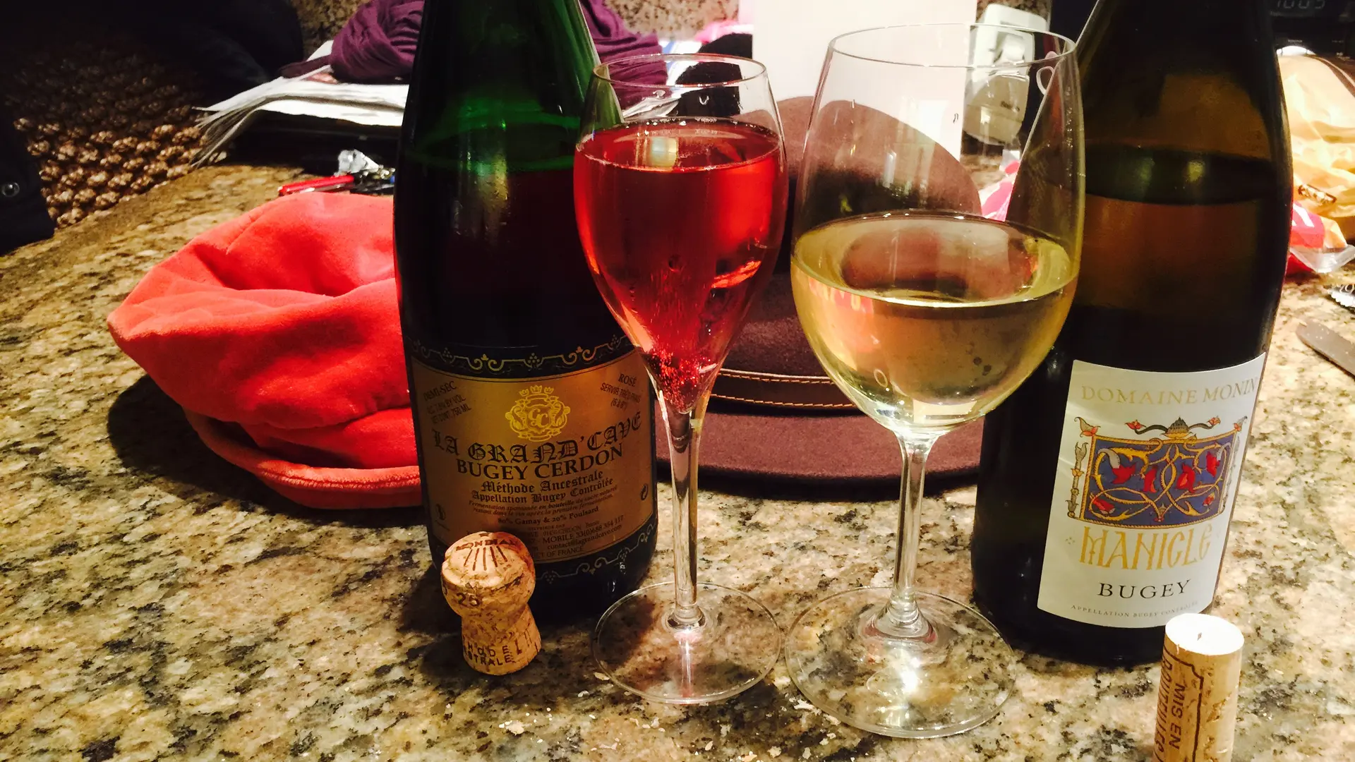Verre de vin du Bugey