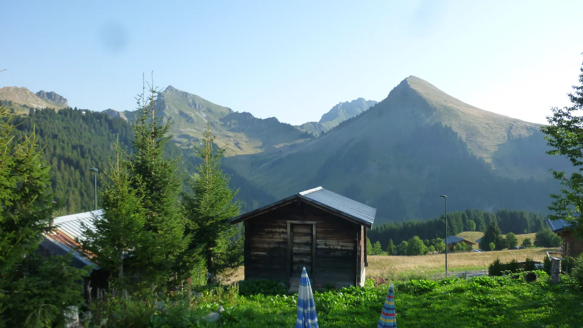 Vue du chalet