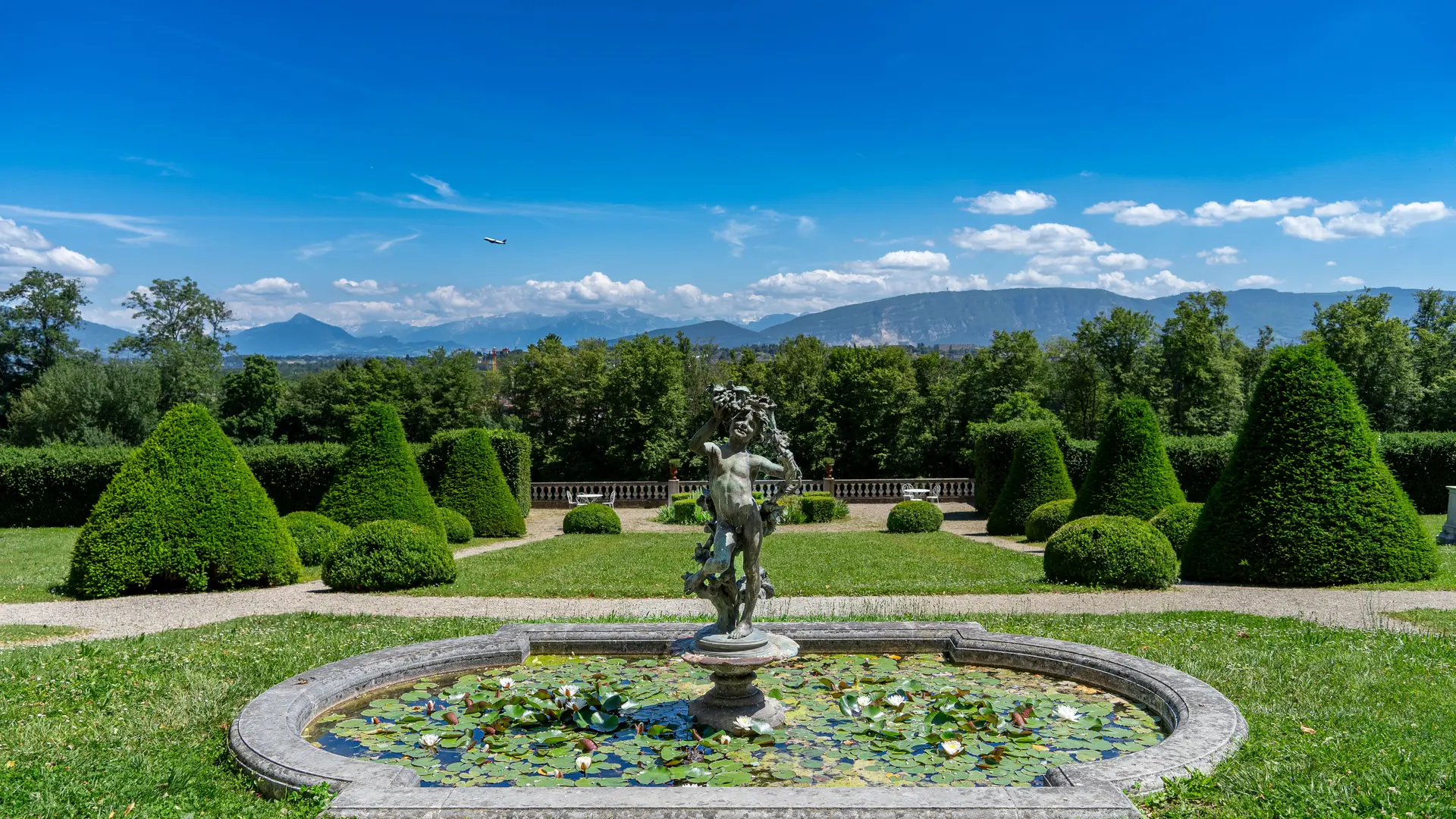 jardin du château