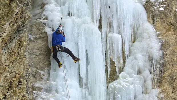 Cascade de glace Ceillac