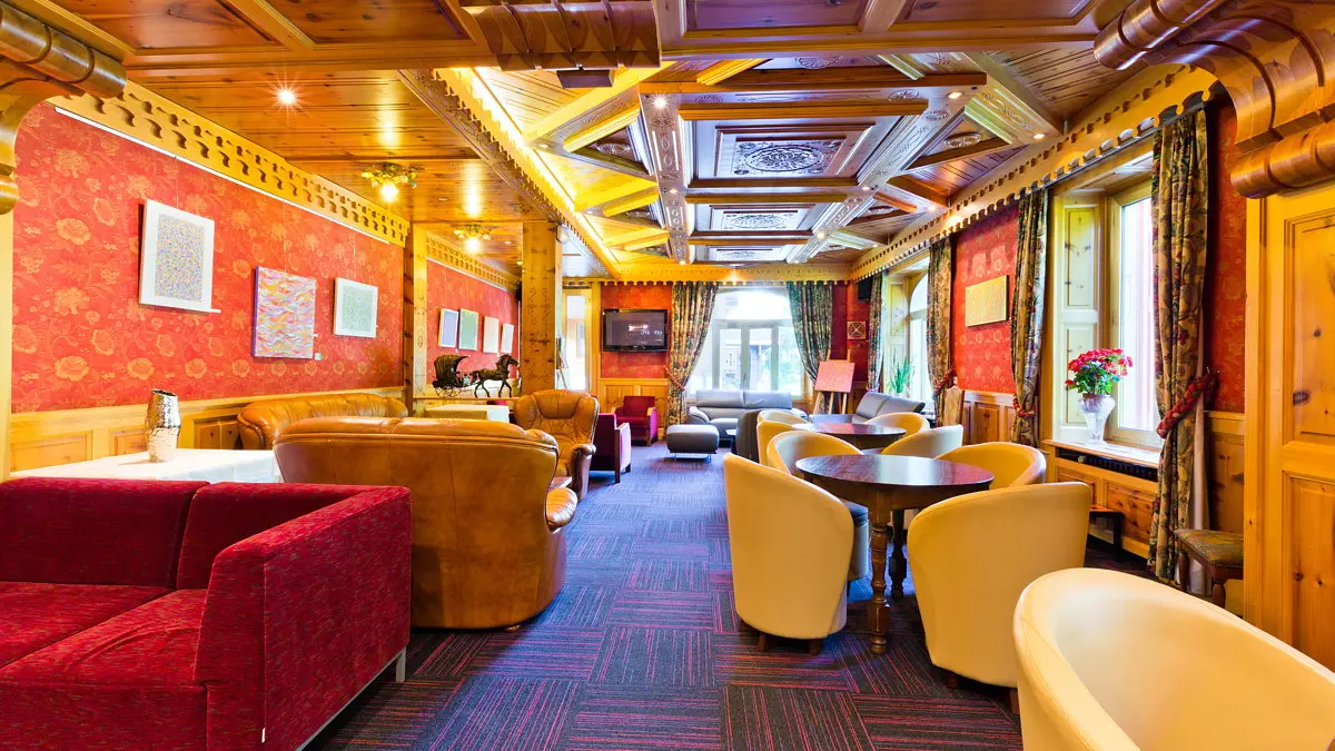 Hotel Aiguille du midi chamonix salon