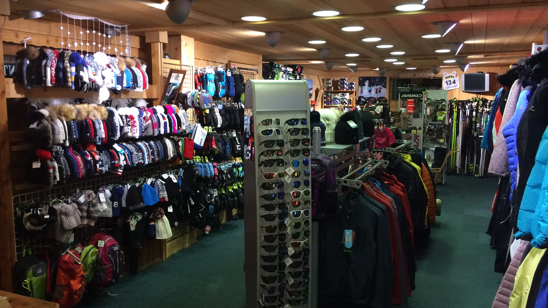 Intérieur du magasin