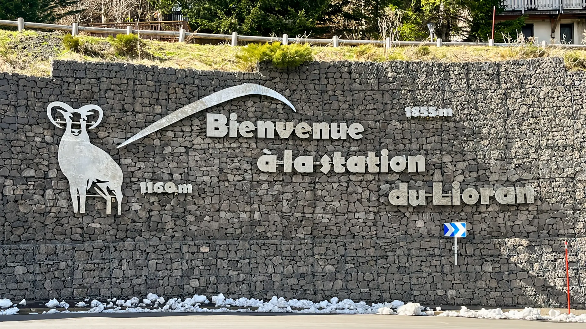 Accès au chalet